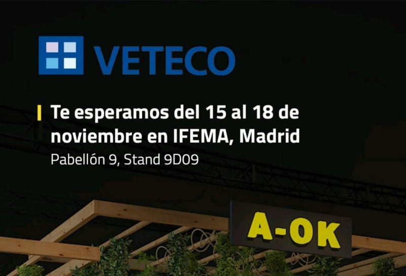 A-OK は、スペインとトルコで開催される R+T と VETECO IFEMA に参加します。
